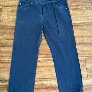 AG Adriano Goldschmied Men's Navy Pants